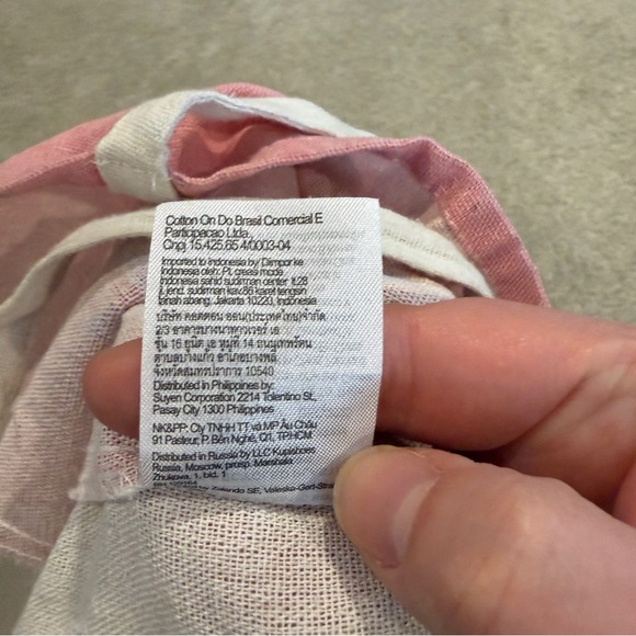 Cotton On Foundation Reusable Tote Bunny Rabbit Flowers Don’t Worry Be Hoppy Bag - Picture 8 of 8